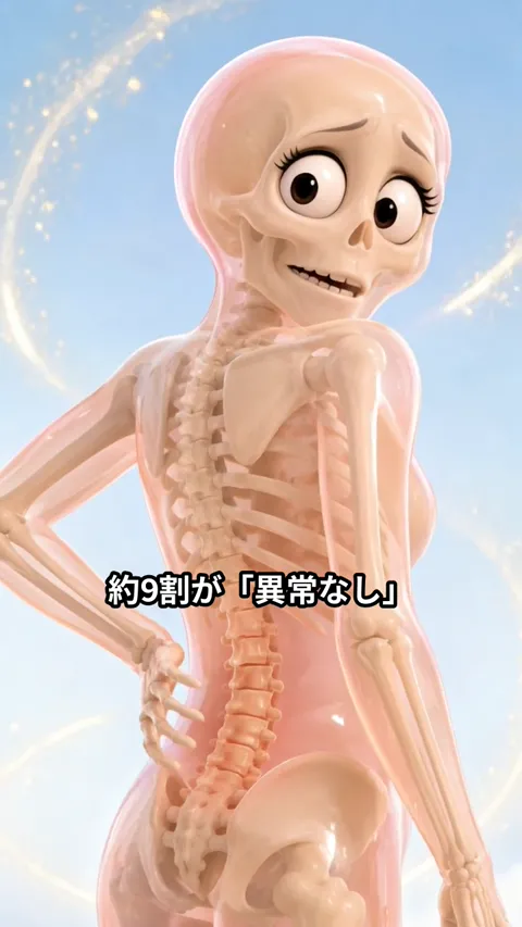 原因不明の腰痛セルフチェック 動画の最初のシーン