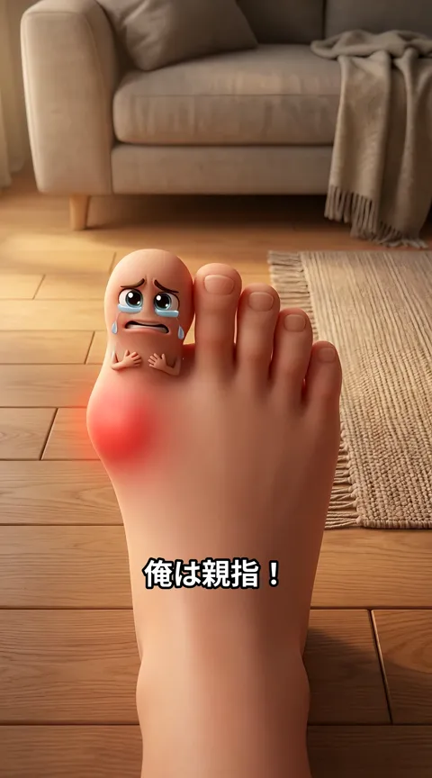 外反母趾 動画の最初のシーン
