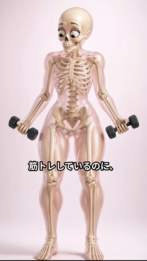 筋肉型 動画の最初のシーン