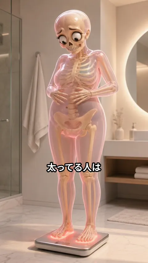 体重と足の痛みの悪循環 動画の最初のシーン